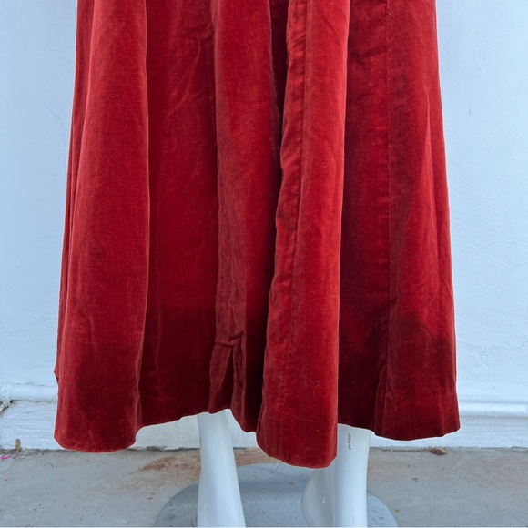 VTG Burnt Orange Princess Coat - Picture 8 of 16